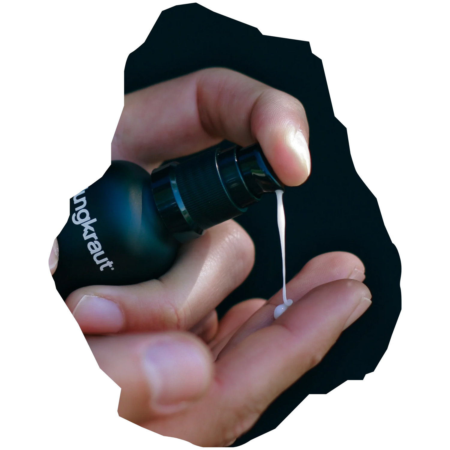 Ectoin and hyaluronic acid, in a light texture.