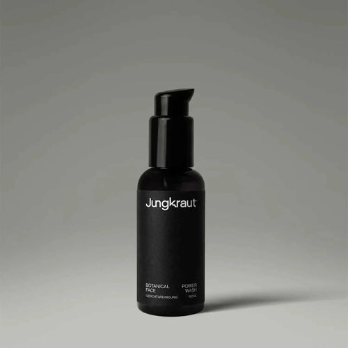 Botanical Power Face Wash tube with natural ingredients for deep facial cleansing and oil-free skin